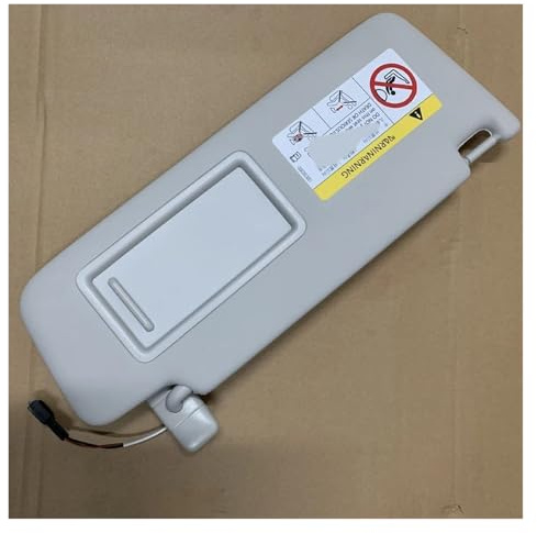 Aletta Parasole Pannello Parasole Anteriore Con Lampada Specchio Il Trucco Per VW Per Golf Mk7 VII Mk8 Per Jetta 7 Per T-Cross Per Passat B8 CC Per E-Golf Per T-Roc Pantina Aletta Parasole(Destra)