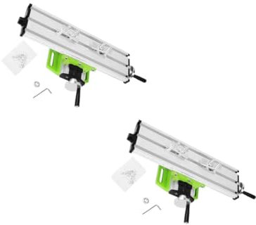 Operitacx 2 Set rastrelliera per trapano da banco mini trapano lavorazione del legno cremagliera In piedi macchina per trapano da banco piano di fresatura fresatrici acciaio Verde