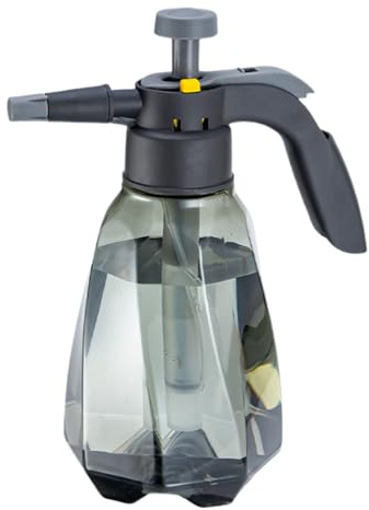Spruzzatore a pompa da giardino in ABS, 33 x 13,5 x 13,5 cm, pompa a pressione ad alta pressione con comoda maniglia, facile da usare tra le modalità di spruzzo, annaffiatoio per giardinaggio, bagno
