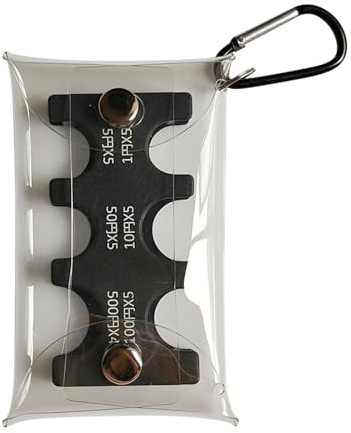 Mynthållare –14x8cm Myntalbum, Compact Organizer-plånbok, Pengapåse med PVC-fodral med sex fack | Lättviktsdesign för resor, shopping och daglig kontantsortering