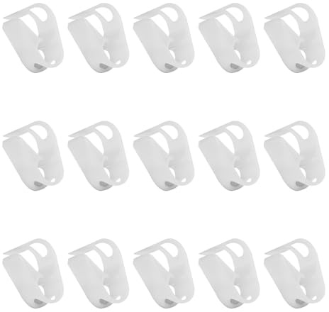 Cabilock 100 Pinces de Serrage pour Tuyau 5-7 MM Contrôle Précis du Débit Collier de Serrage en Plastique Résistant Lot de 100 Pièces Adapté pour Siphon Laboratoire et Jardinage