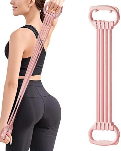 YRTUOP Bandas de Resistencia Ajustables para Espalda - Banda de Fitness,Banda de Ejercicio de Cuerpo Completo | para Viajeros, Adultos, Atletas, Profesionales y Uso en Casa, Gimnasio,