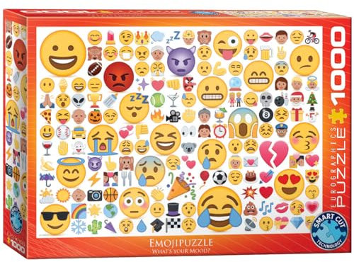 Eurographics „Emoji“-Puzzle (1.000 Teile, mehrfarbig)