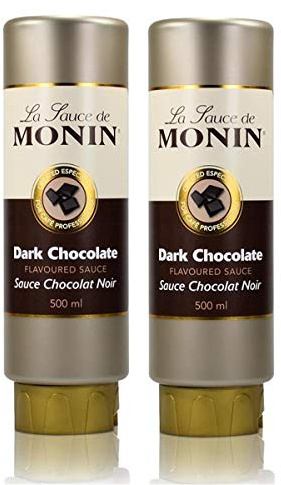 Monin Chocolate oscuro Salsa - 2 x 500ml