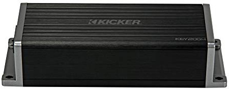 Kicker KEY200.4 Dsp Classe D 4-Kanal Mini Amplificatore 200 Watt RMS Power
