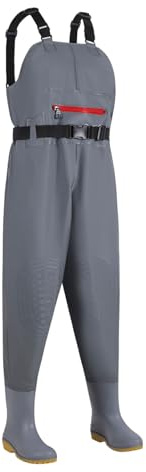 Kraftpaid Angelhose,Wathose,Wathose Damen,Anglerhose Wasserdicht Mit Stiefel,Wathose Atmungsaktiv,Watthosen Herren Wasserdicht Mit Stiefel,VerschleißFest,Comfort,Atmungsaktiv,FüR Angeln,Jagen