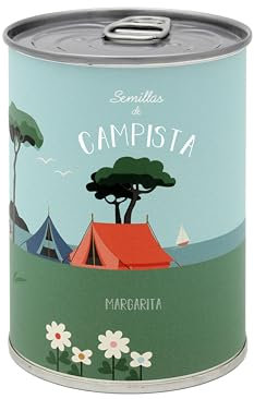 Kit para Plantar Flores en Caja - Semillas de Flores de Colores - Regalo Original para Amigos, Familiares, Fiestas y Cumpleaños - Regalo Ecológico de Viaje - Fácil de Usar (Yéyé Camper)