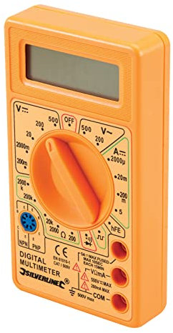 Silverline 589681 - Multimetro digitale