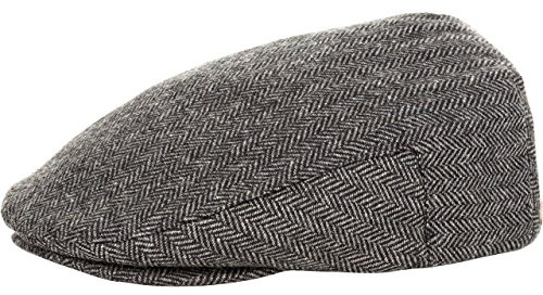 Brixton Herren Schiebermütze Hooligan , S Grau
