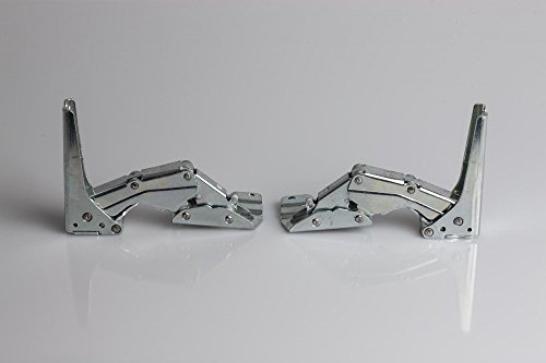 Siemens Bosch Türscharnier-Set, Scharnier-Set links oben, links unten für Kühlschrank, Gefrierschrank - 12004051 ersetzt 267189, 267190