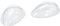 ScrapCooking 9470 - Stampo per Uovo di Cioccolato in PVC, Bianco, 13 x 8,5 cm