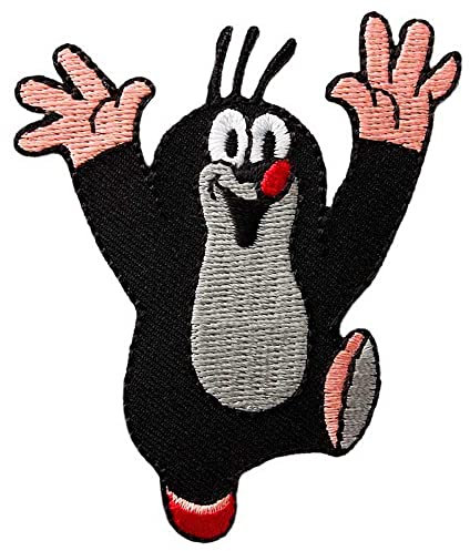 Mono-Quick GmbH Applikationen - Kids and Hits - aufbügelbar Der kleine Maulwurf Pauli ca. 7,0x7,0 cm farbig