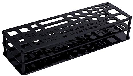 OLYCRAFT Making Tools Aufbewahrungsbox Tool Organizer Box, 63 Loch Regal Craft Tools Rack Stand Für Die Aufbewahrung von Werkzeugen Vatertagsgeschenk