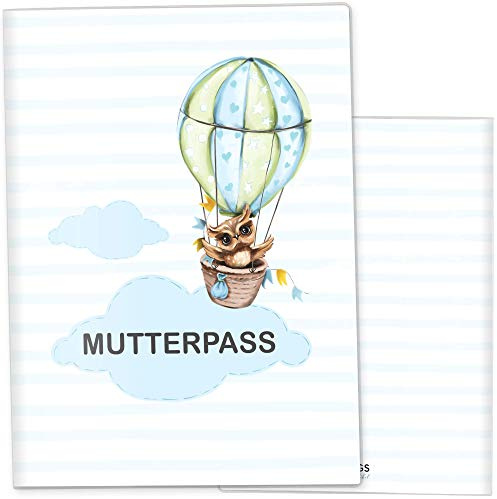 OLGS Mutterpasshülle Eule Finny - Schutzhülle für Mutterpass, Geschenk für werdende Mütter