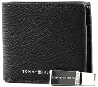 Tommy Hilfiger Business Leather GP Mini CC Wallet and Money Clip Black
