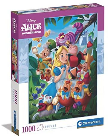 Clementoni - 39673 - Puzzle Disney, Puzzle 1000 Teile Für Erwachsene Und Kinder 10 Jahren, Geschicklichkeitsspiel Für Die Ganze Familie