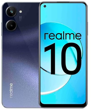 realme 10 AMOLED FHD+ 8/256GB Negro Libre
