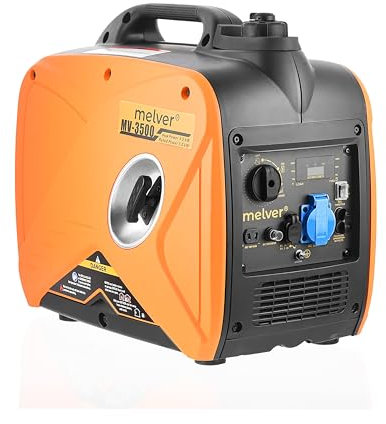 Inverter generatore di corrente 3500 W generatore di corrente benzina 4 tempi Rilevatore monofase portatile