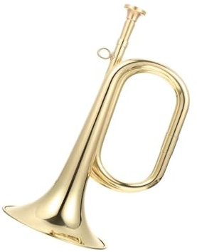 Professionell Trompete Trompete Kavallerie Scout Trompete Bugle Messing Student Trompete Instrument geeignet für Anfänger und Erwachsene