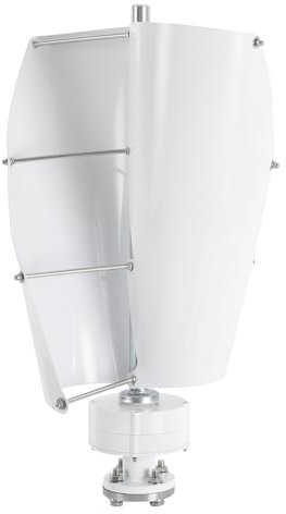 100W Windkraftanlage Vertikaler 12V Windkraftgenerator Aluminiumlegierungsblätter Geschwindigkeit 42.65ft/s vertikaler Achsen-Windkraftgenerator mit Controller-Windkraftanlage-Stromerzeugung