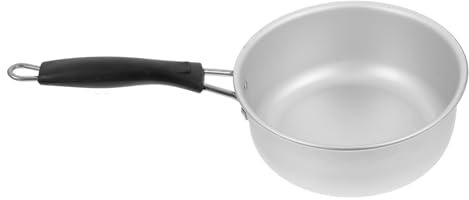 BIUDECO Cucchiaio Alluminio Versatile Con Manico Lungo Ladle Per Cucina e Giardino Scooping Sicuro Di Liquidi Caldi Strumento Ergonomico Per Uso Domestico e Outdoor