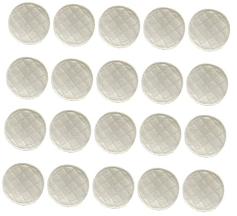 Toddmomy 20Pièces Allaitement Coussinets de Poitrine Réutilisables pour Optimal Lors de Allaitement