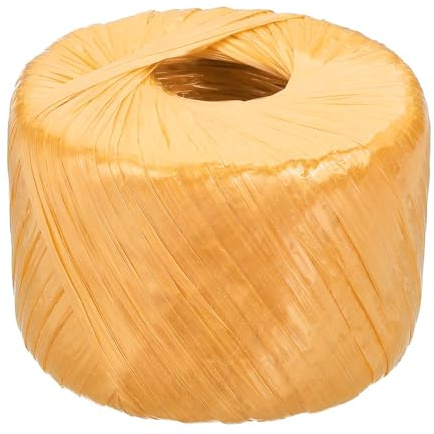 PATIKIL 400m Corde en Polyester Nylon, Ficelle Maison Rouleau De Corde pour Jardinage Emballage Bricolage DIY, Orange