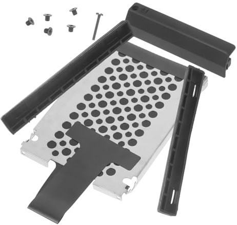 HOLIDYOYO Festplattenkäfig mit Gummi Führungsschiene und Spritzwassergeschützter HDD Halter Kompatibel mit Thinkpad Ti Vibrationsdämpfender Einbaurahmen für Zuverlässigen Festplattenschutz