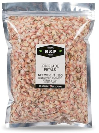 Pétales de Fleurs Séchées Pink Jade - Patisseries Décoration Loisirs Créatifs Pot-pourri - Sachet 50g