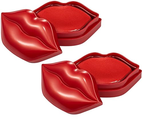 YOSADIER 40 Stück Feuchtigkeitsspendende Lippenmaske mit Pflegendem Effekt und Rot Non Woven Material für Weiche Glänzende Lippen für Freundin und Mutter