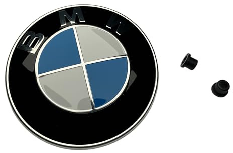 ORIGINAL BMW EMBLEM LOGO für die MOTORHAUPE incl. TÜLLEN 1er 3er 4er 5er 6er 7er X1 X3 7er X1 X3 X4 X5 Z4