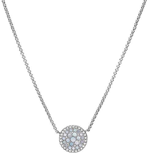 Fossil Halskette Für Frauen Vintage Glitz, Länge: 40 Cm + 5 Cm Verlängerung Silber Edelstahl Halskette, JF03224040