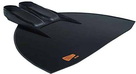 Leaderfins Monofin Sport for finswimming, Dynamic apnea and CWT Freediving (M / EU 37-39 / US 6-7, Medium Stiffness)
