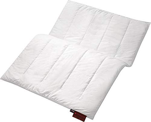 Centa-Star Duo - Edredón ligero para niños, funda: 100% algodón, relleno: 100% poliéster, Blanco, 100 x 135 cm