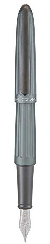DIPLOMAT - Füllfederhalter Aero Grau - Mittlerer Spitze - Schick und elegant - Langlebig - 5-Jahre-Garantie - Grau