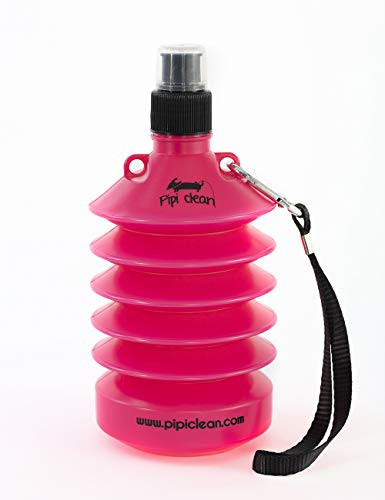 Pipi Clean - Pipi-Neutralisierer | Pipi-Entferner | Urin Reiniger Flasche für Hunde (Rosa)