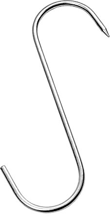 WOLFCUT 4260643352584 - Gancio a S, in acciaio INOX