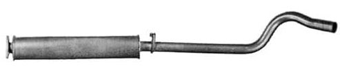 VEGAZ OS-238 Mittelschalldämpfer Mitteltopf mitte 1340 1330mm 5,32kg