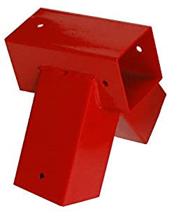 Grindi - Schaukelverbinder Holzverbinder Schaukel Kantholz 100° rot - GHVK
