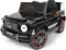 Playhouse Kinder Elektroauto Mercedes G63 4x4 AMG 180 Watt, 12V 9ah, Ledersitz, 4 Stoßdämpfer, Eva Räder, Fernbedienung, Kinderauto Kinderfahrzeug (Schwarz)