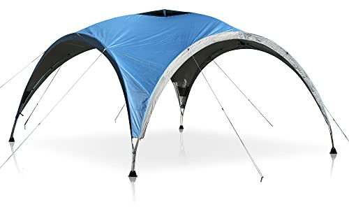 your GEAR Bergamo 430 Pavillon – Event Shelter - 18,5 m² großer Sonnenschutz Gartenpavillon für Partys und Festivals, UV 50+ Schutz, Partyzelt mit 5000 mm wasserdicht