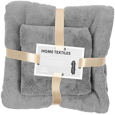 CAXUSD 1juego Toalla De Baño De Coral Gruesa y Absorbente De Baño Suave y Transpirable Toallas De Playa Incluye