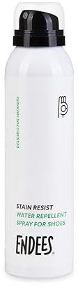 endees – Spray Déperlant Anti-Taches (150 ml) – Tous Types de Chaussures, Préserve la Respirabilité, Incolore & Efficace – Spray Imperméabilisant pour Protection des Tissus – Sacs & Vêtements