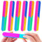 Gjinxi 7-Wege-Nagelpolierer 6 Stück Nagelpoliererblöcke siebenseitige Polierer professionelles Nagelkunstwerkzeug Schmirgelbretter Körnung 120/240/600/3000/6000 Fingernagelfeilen Polierer