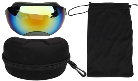 UV-Schutz-Sonnenbrille für Hunde, Bequeme Haustierbrille mit Verstellbarem Riemen, Anti-Beschlag-Atemloch, Modisches Aussehen für Mittelgroße oder Große Hunde (Blattrahmen, rote