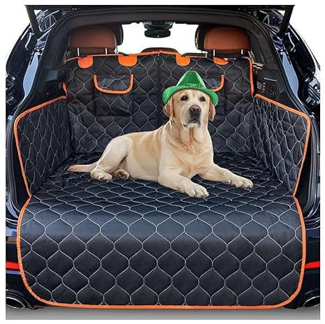 GNTHERF Kofferraumschutz Hund, für VW Touran 5T1 2015-2024 Wasserdicht Kratzfest und Ladekantenschutz Universal Auto Kofferraum Hundedecke