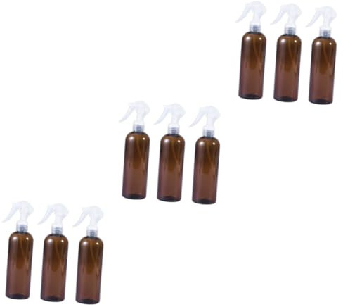 Baluue 3er-set Friseur-sprühflaschen 300 Ml Kunststoff Nachfüllbar Wassersprüher Auslaufsicher Leicht Einfach Zu Verwenden Für Haarstyling Halt 3 Stück X 3