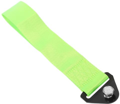 GETAJGHSD Gürtel Metall Haken Front Stoßstange Abschleppgurt Racing Dekorative Abschleppseil Auto Zubehör