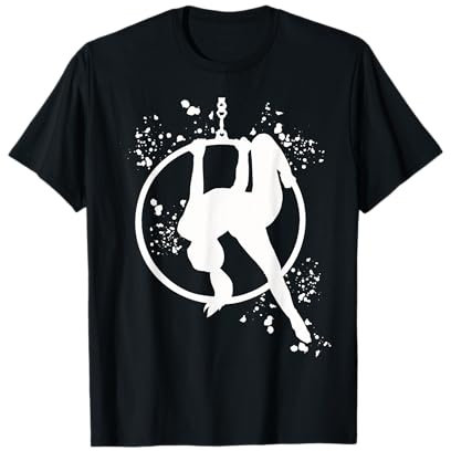 Aerialist Colorsplash Aerial Ring Kinder Lyra Aerial Hoop T-Shirt