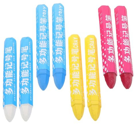 Gatuida 8pcs Tire Marking Pens Car Tire Paint Markers Tyre Repair Chalk Crayon Non-Toxic for Auto Shop Car Maintenance